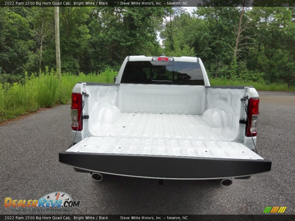 2022 Ram 1500 Big Horn Quad Cab Bright White / Black Photo #8