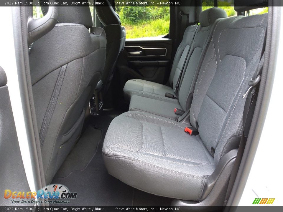 2022 Ram 1500 Big Horn Quad Cab Bright White / Black Photo #14