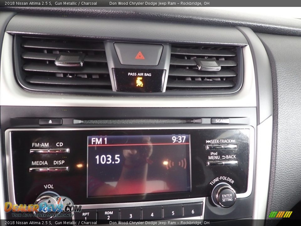 2018 Nissan Altima 2.5 S Gun Metallic / Charcoal Photo #2