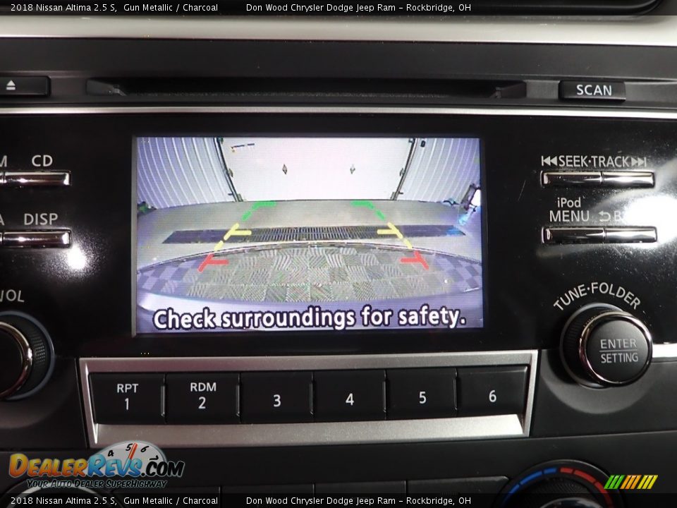 2018 Nissan Altima 2.5 S Gun Metallic / Charcoal Photo #3