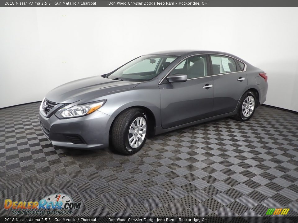 2018 Nissan Altima 2.5 S Gun Metallic / Charcoal Photo #5