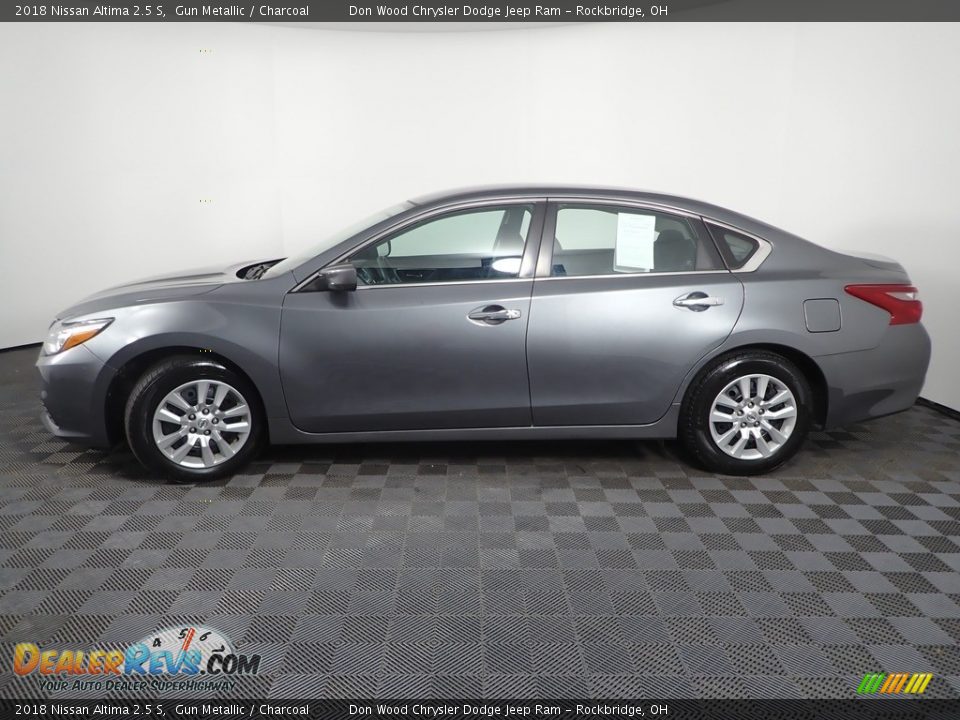 2018 Nissan Altima 2.5 S Gun Metallic / Charcoal Photo #6