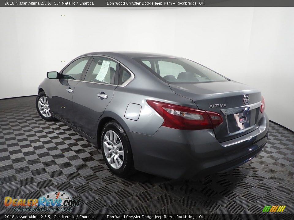 2018 Nissan Altima 2.5 S Gun Metallic / Charcoal Photo #7