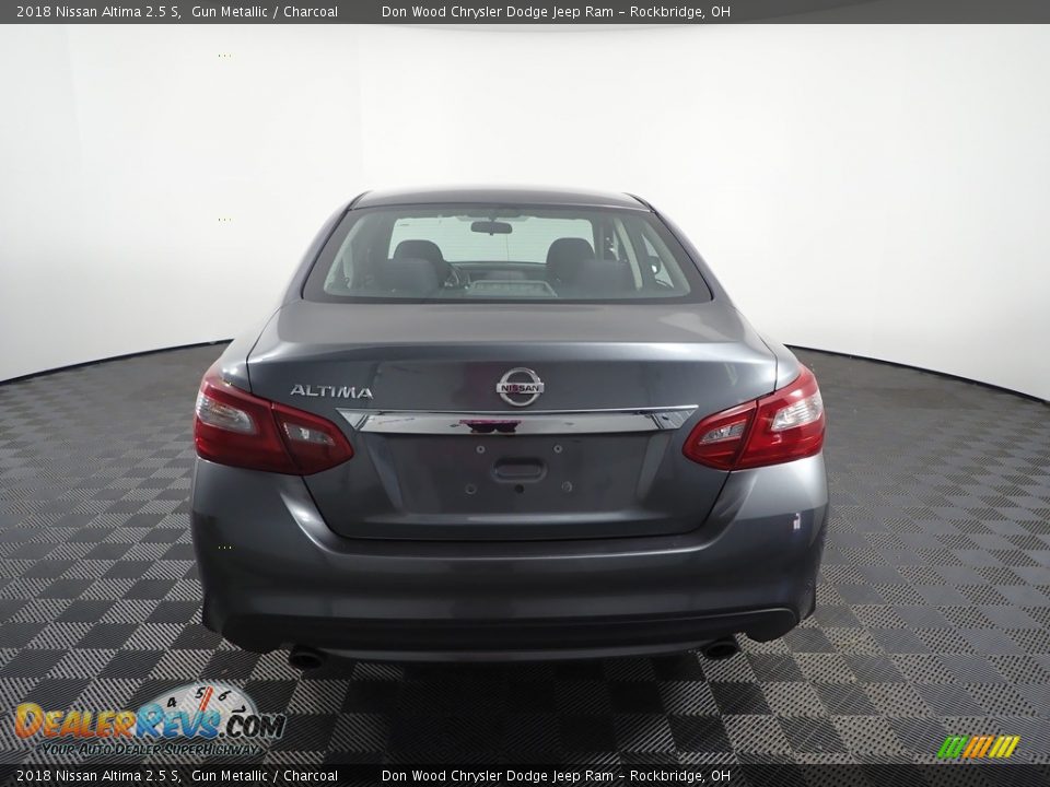 2018 Nissan Altima 2.5 S Gun Metallic / Charcoal Photo #8