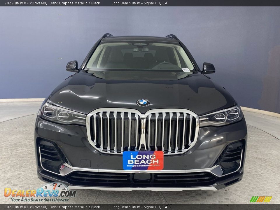2022 BMW X7 xDrive40i Dark Graphite Metallic / Black Photo #2