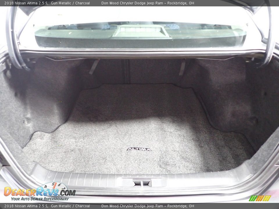 2018 Nissan Altima 2.5 S Gun Metallic / Charcoal Photo #10