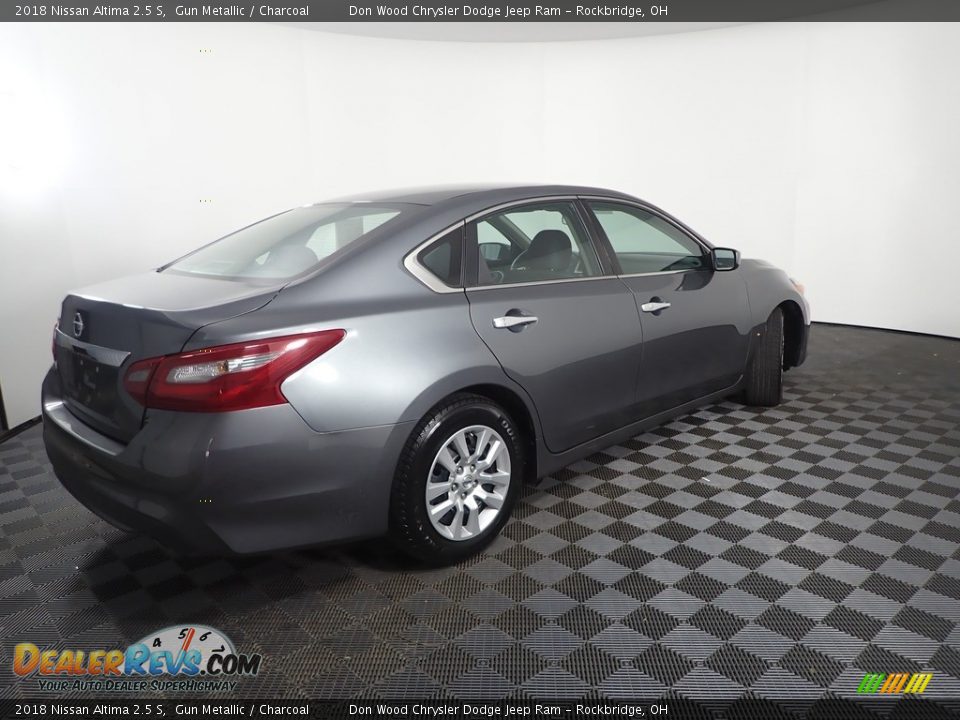 2018 Nissan Altima 2.5 S Gun Metallic / Charcoal Photo #11