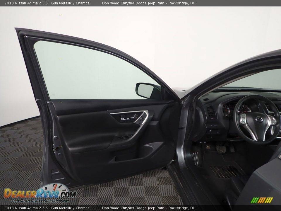 2018 Nissan Altima 2.5 S Gun Metallic / Charcoal Photo #12