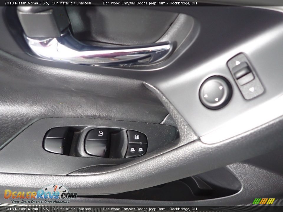 2018 Nissan Altima 2.5 S Gun Metallic / Charcoal Photo #13