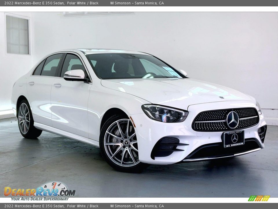 2022 Mercedes-Benz E 350 Sedan Polar White / Black Photo #12