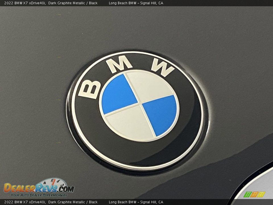 2022 BMW X7 xDrive40i Dark Graphite Metallic / Black Photo #5