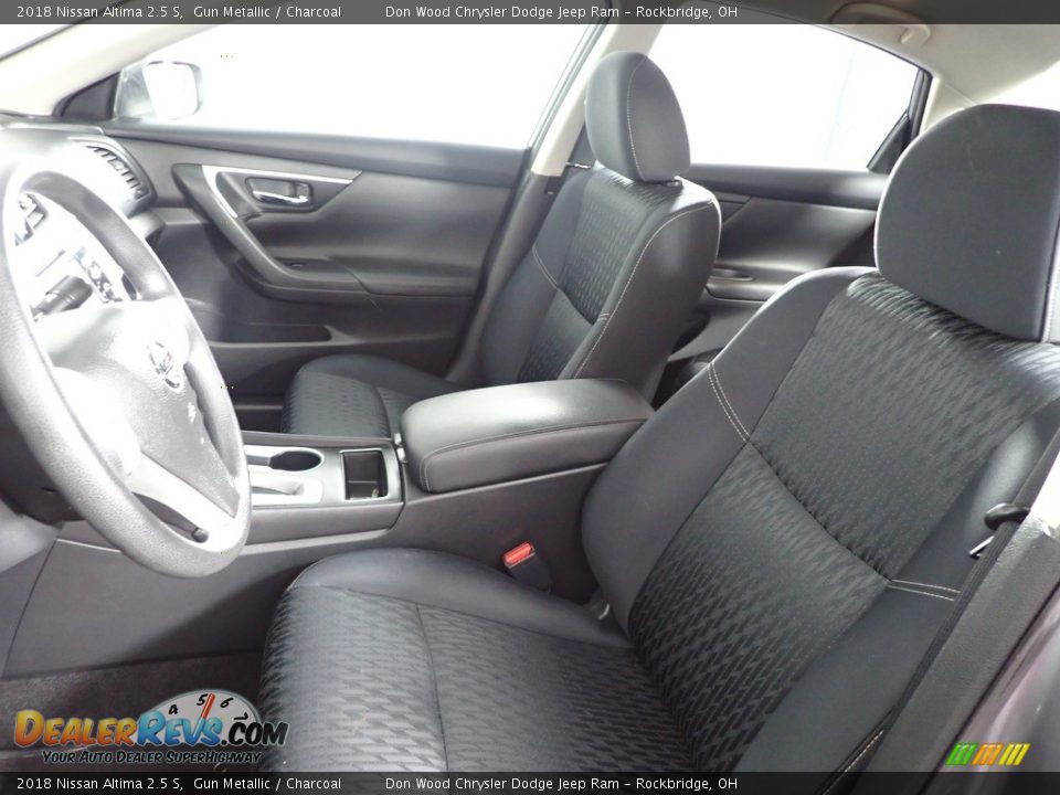 2018 Nissan Altima 2.5 S Gun Metallic / Charcoal Photo #15