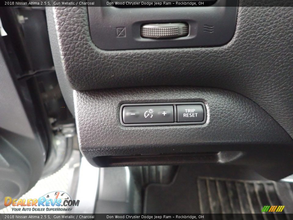 2018 Nissan Altima 2.5 S Gun Metallic / Charcoal Photo #16