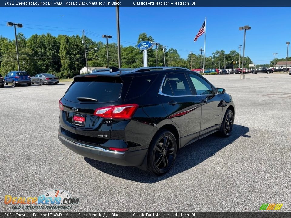 2021 Chevrolet Equinox LT AWD Mosaic Black Metallic / Jet Black Photo #5