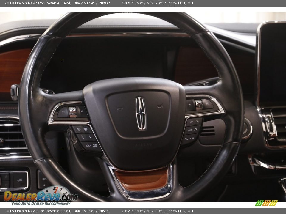 2018 Lincoln Navigator Reserve L 4x4 Steering Wheel Photo #9