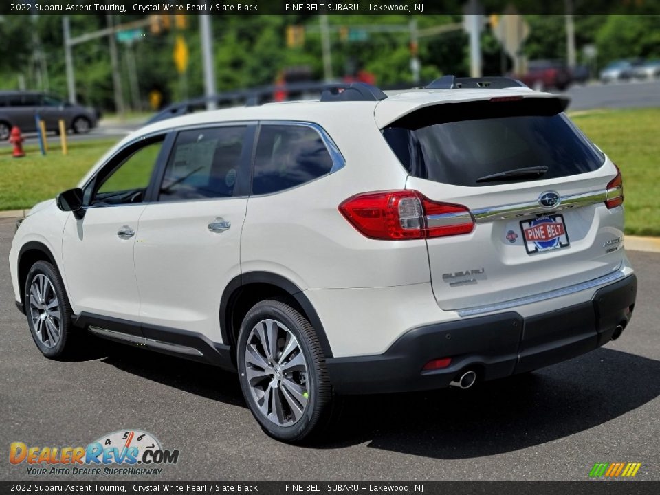 2022 Subaru Ascent Touring Crystal White Pearl / Slate Black Photo #6