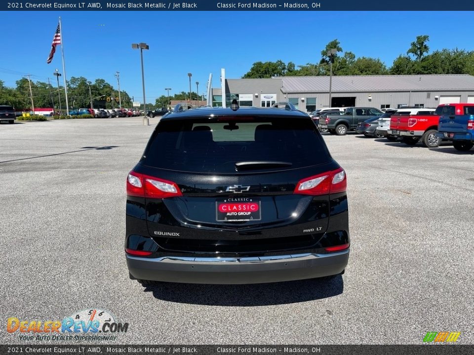 2021 Chevrolet Equinox LT AWD Mosaic Black Metallic / Jet Black Photo #6