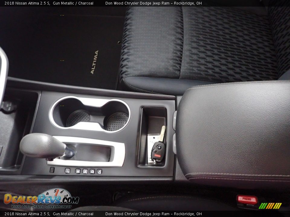 2018 Nissan Altima 2.5 S Gun Metallic / Charcoal Photo #21