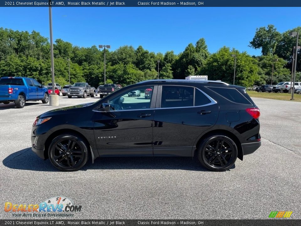 2021 Chevrolet Equinox LT AWD Mosaic Black Metallic / Jet Black Photo #8