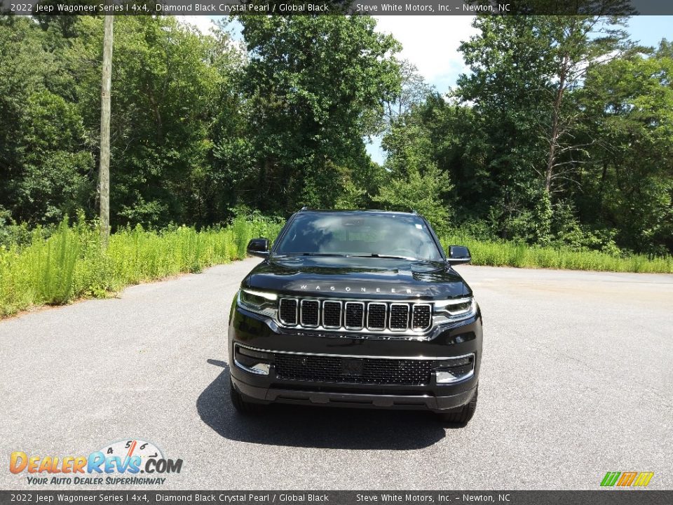 2022 Jeep Wagoneer Series I 4x4 Diamond Black Crystal Pearl / Global Black Photo #3