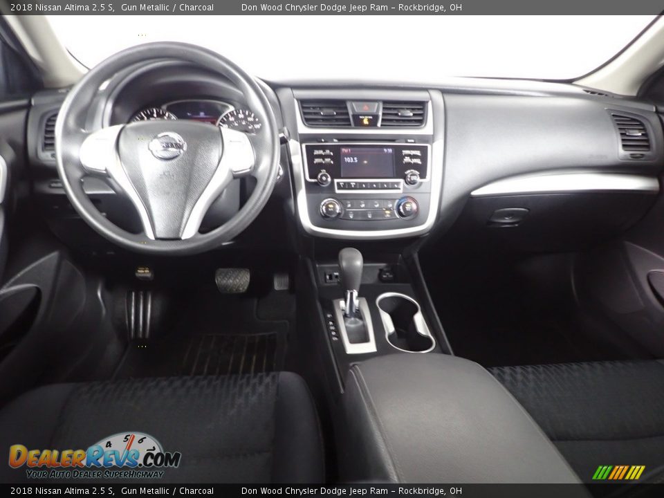 2018 Nissan Altima 2.5 S Gun Metallic / Charcoal Photo #25