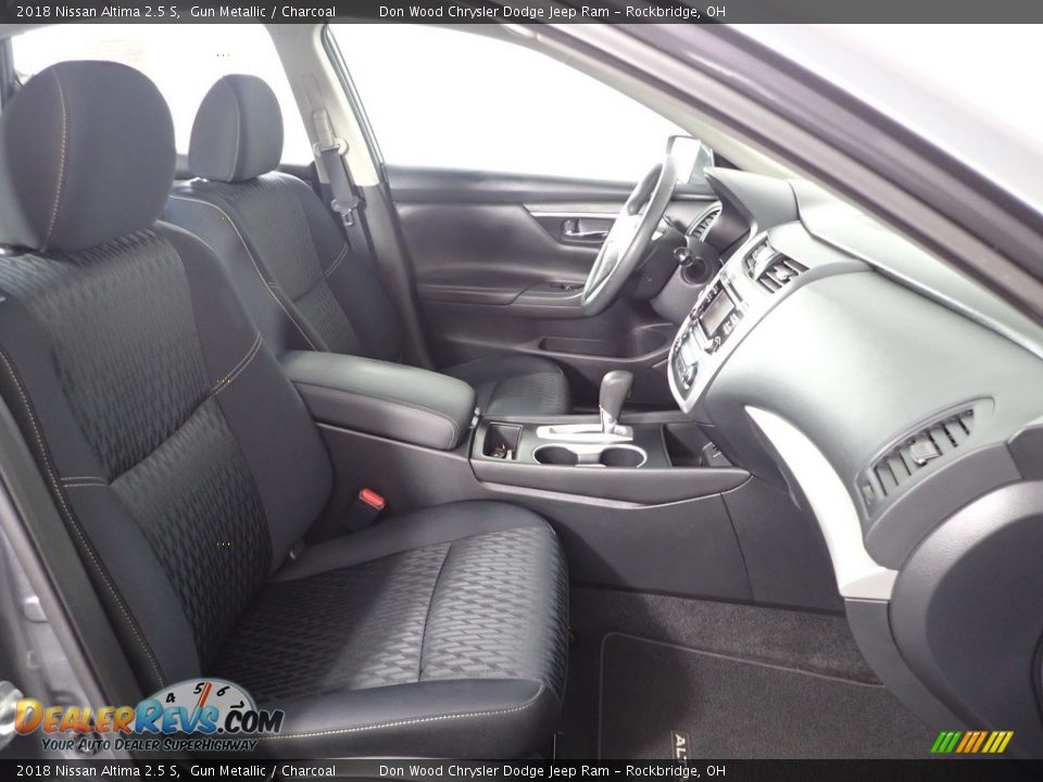 2018 Nissan Altima 2.5 S Gun Metallic / Charcoal Photo #27
