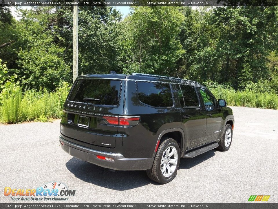 2022 Jeep Wagoneer Series I 4x4 Diamond Black Crystal Pearl / Global Black Photo #6