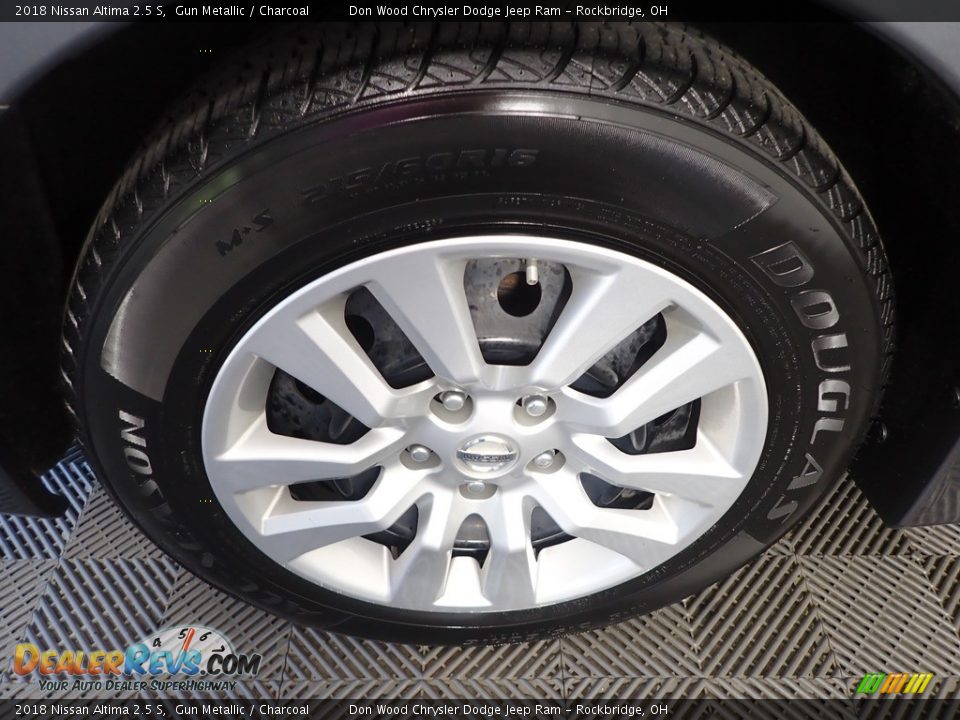 2018 Nissan Altima 2.5 S Gun Metallic / Charcoal Photo #30