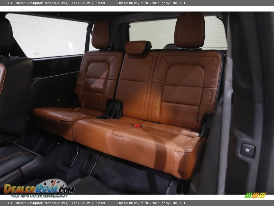 Rear Seat of 2018 Lincoln Navigator Reserve L 4x4 Photo #24