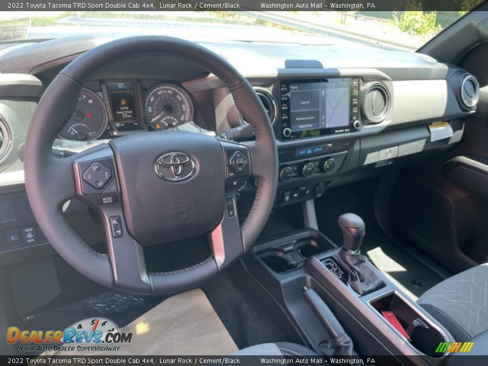Dashboard of 2022 Toyota Tacoma TRD Sport Double Cab 4x4 Photo #3