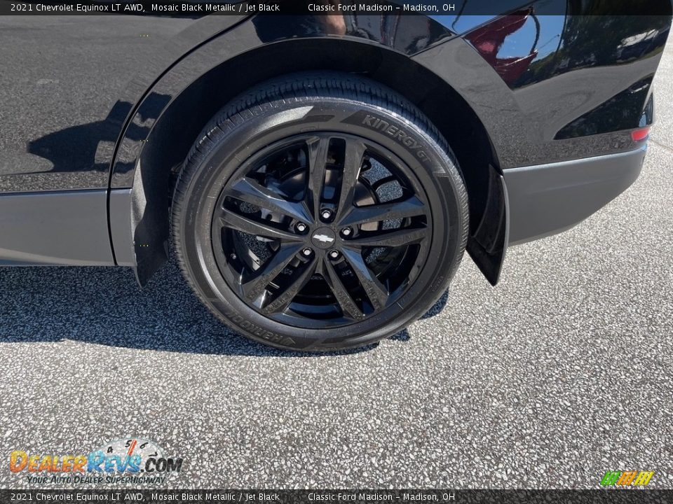 2021 Chevrolet Equinox LT AWD Mosaic Black Metallic / Jet Black Photo #17