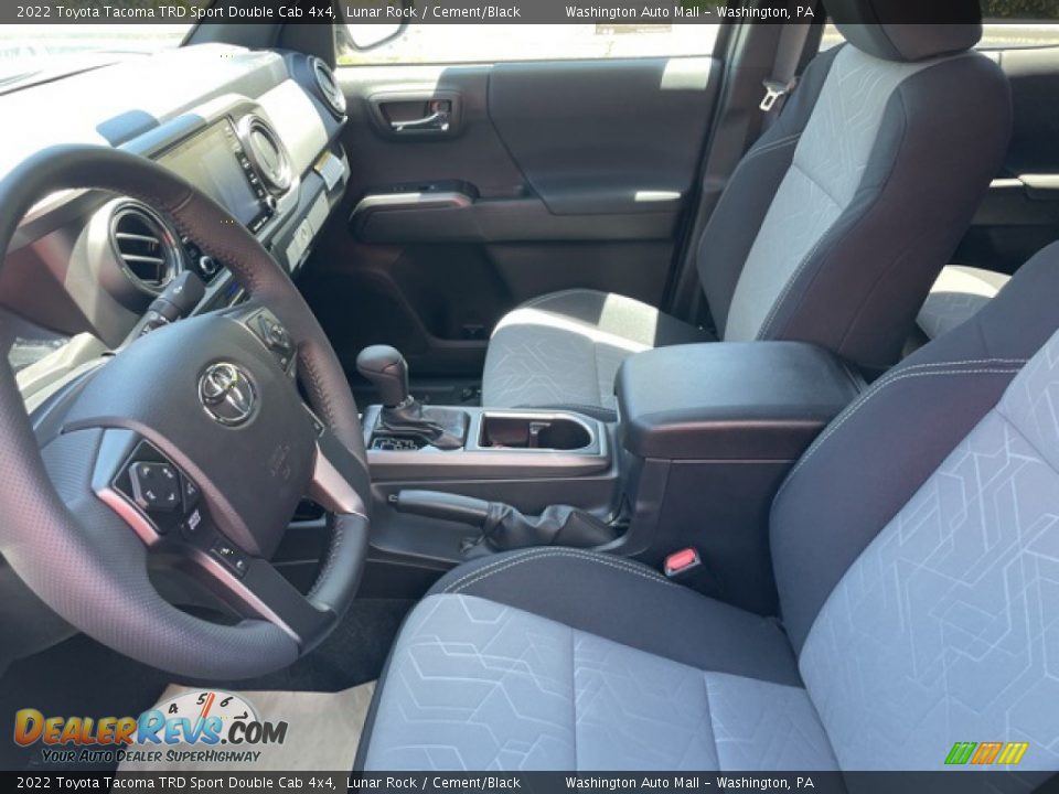 Front Seat of 2022 Toyota Tacoma TRD Sport Double Cab 4x4 Photo #4
