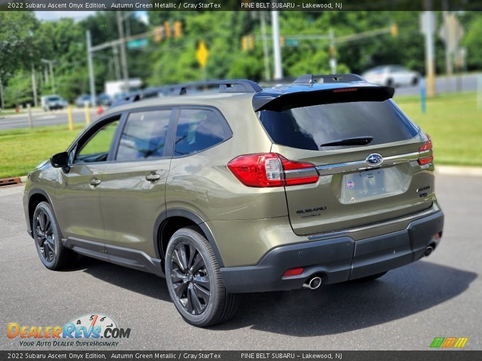 2022 Subaru Ascent Onyx Edition Autumn Green Metallic / Gray StarTex Photo #6