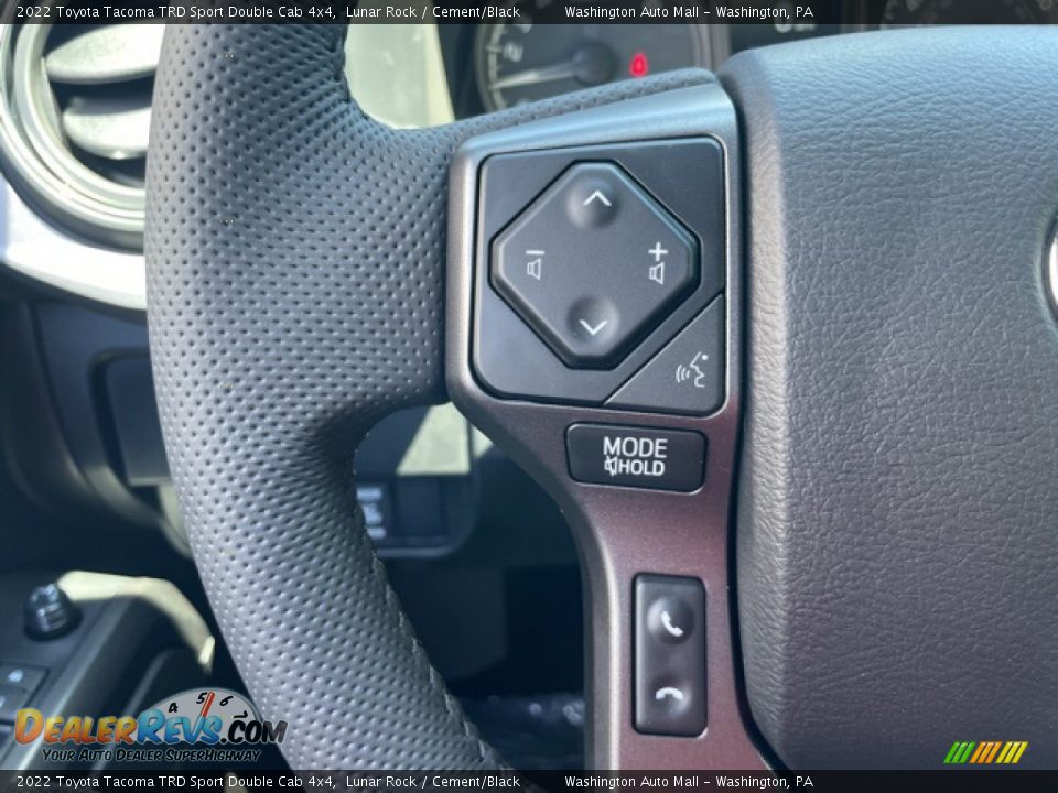 2022 Toyota Tacoma TRD Sport Double Cab 4x4 Steering Wheel Photo #16