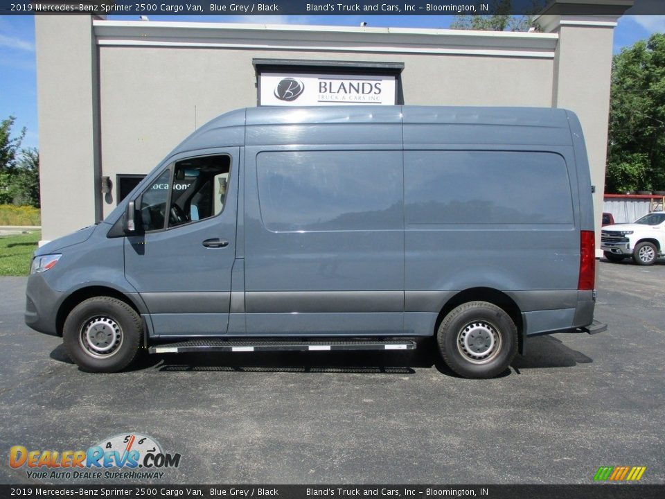 2019 Mercedes-Benz Sprinter 2500 Cargo Van Blue Grey / Black Photo #1