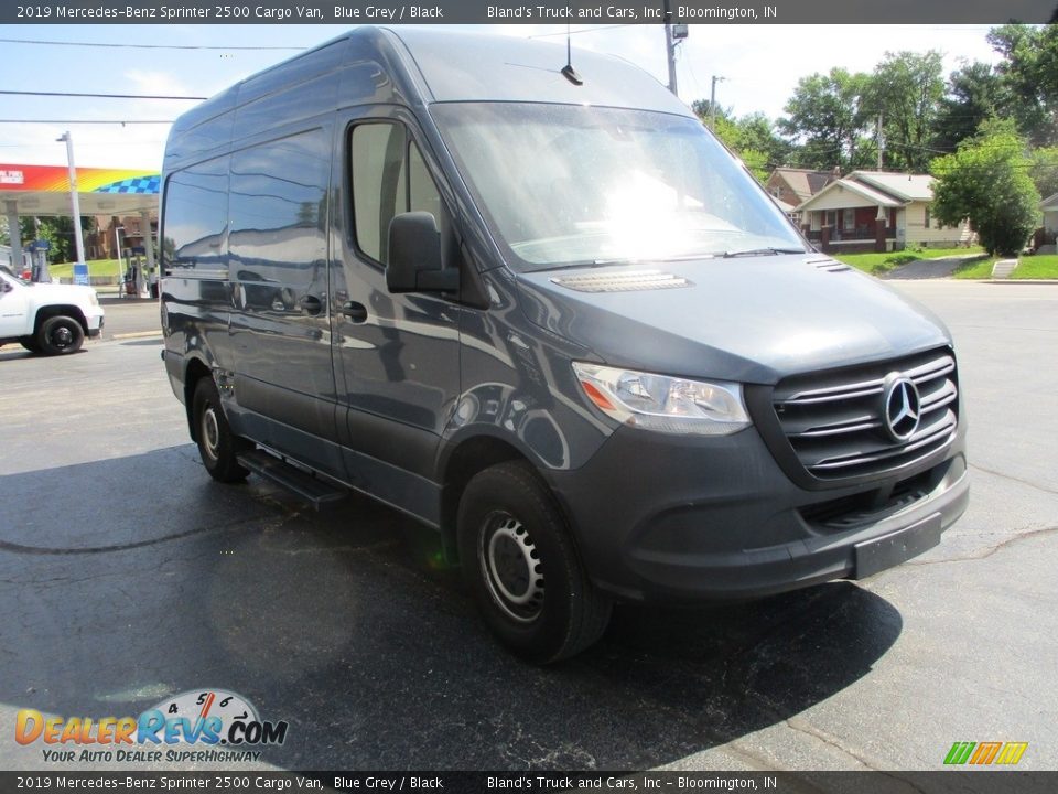 2019 Mercedes-Benz Sprinter 2500 Cargo Van Blue Grey / Black Photo #5