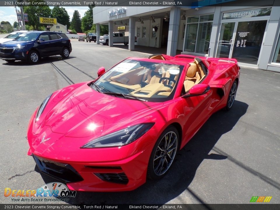 2023 Chevrolet Corvette Stingray Convertible Torch Red / Natural Photo #4