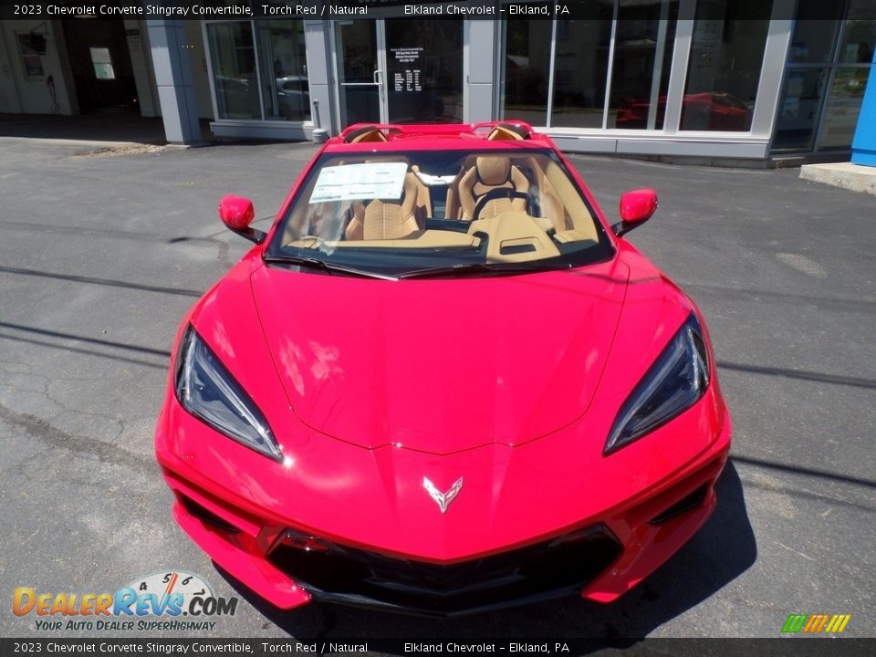 2023 Chevrolet Corvette Stingray Convertible Torch Red / Natural Photo #5