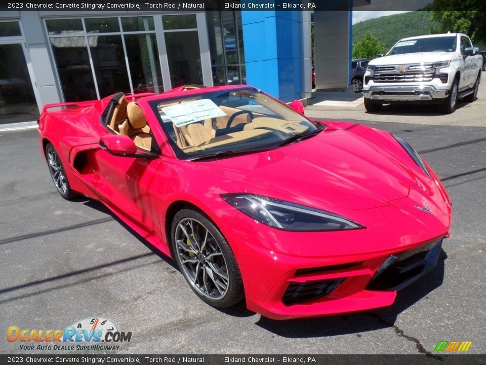 Torch Red 2023 Chevrolet Corvette Stingray Convertible Photo #6