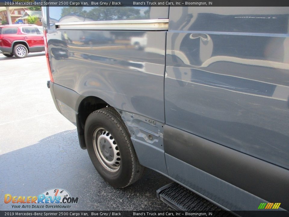 2019 Mercedes-Benz Sprinter 2500 Cargo Van Blue Grey / Black Photo #20