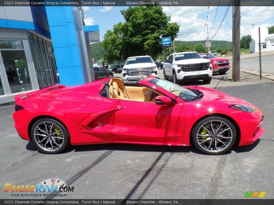 Torch Red 2023 Chevrolet Corvette Stingray Convertible Photo #7