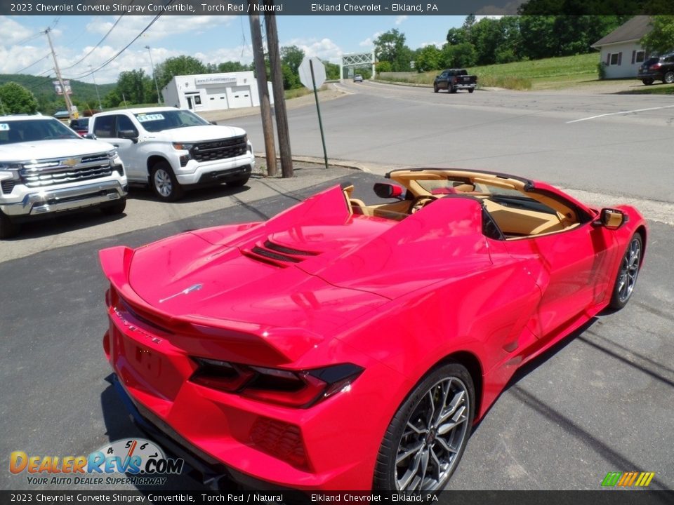 2023 Chevrolet Corvette Stingray Convertible Torch Red / Natural Photo #8