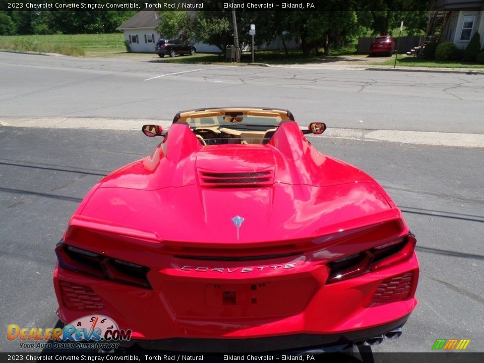 2023 Chevrolet Corvette Stingray Convertible Torch Red / Natural Photo #9