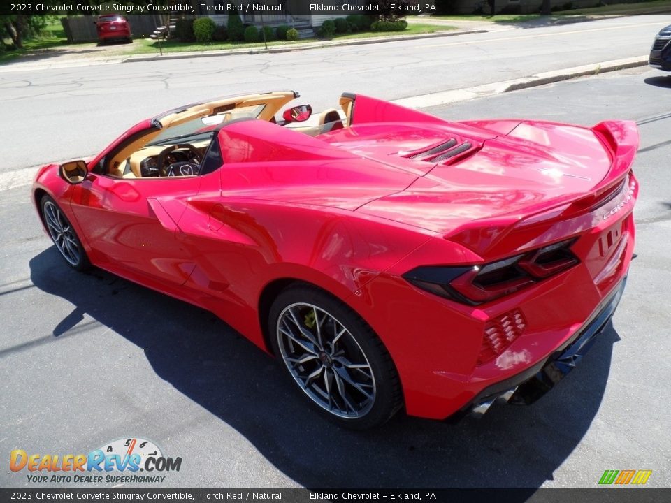 2023 Chevrolet Corvette Stingray Convertible Torch Red / Natural Photo #10