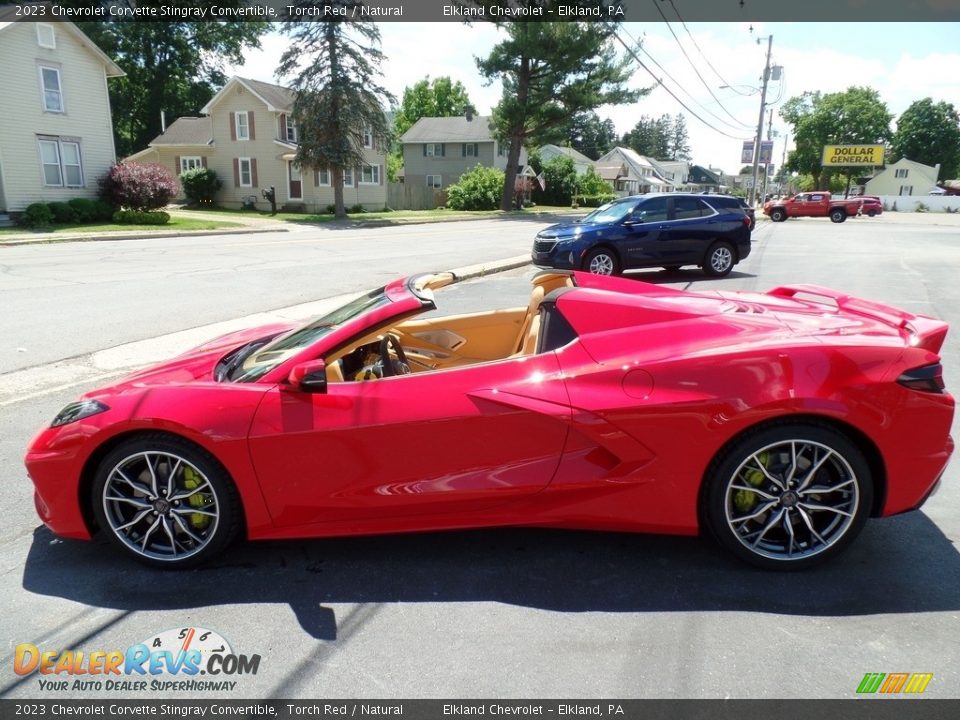 2023 Chevrolet Corvette Stingray Convertible Torch Red / Natural Photo #11