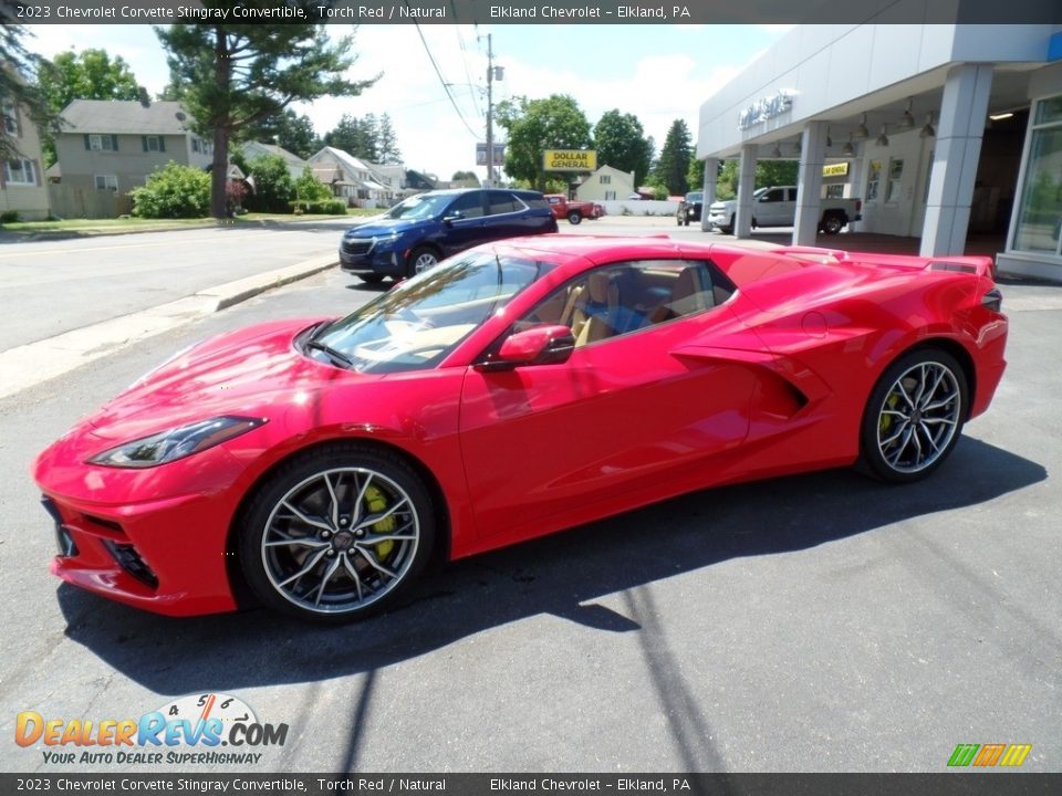 Torch Red 2023 Chevrolet Corvette Stingray Convertible Photo #13