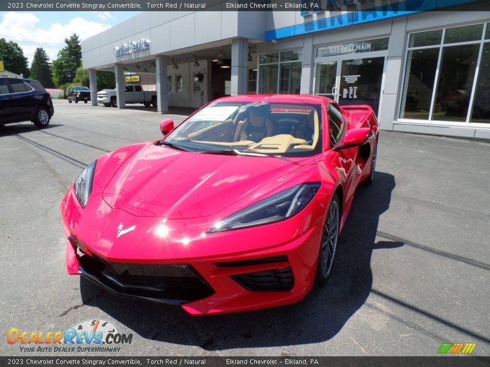 2023 Chevrolet Corvette Stingray Convertible Torch Red / Natural Photo #15