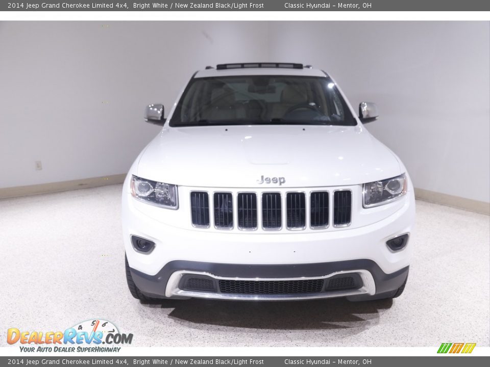 2014 Jeep Grand Cherokee Limited 4x4 Bright White / New Zealand Black/Light Frost Photo #2