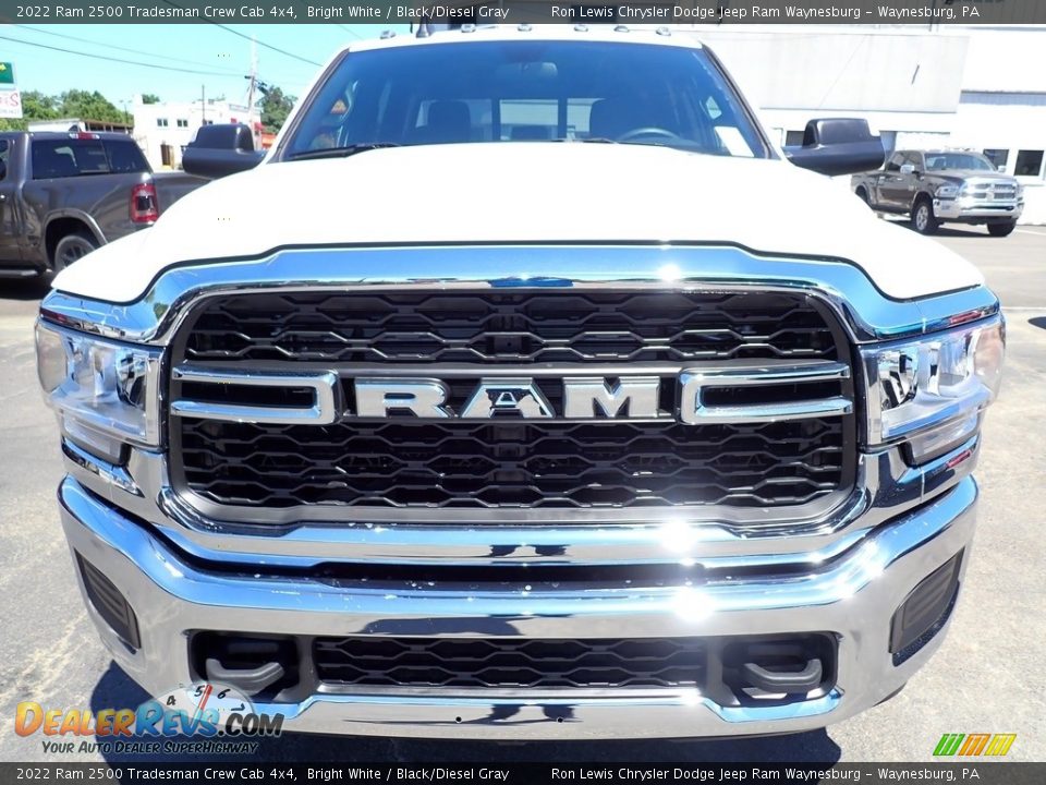 2022 Ram 2500 Tradesman Crew Cab 4x4 Bright White / Black/Diesel Gray Photo #8