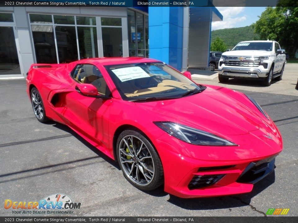 2023 Chevrolet Corvette Stingray Convertible Torch Red / Natural Photo #17